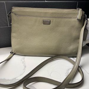Coach Leather Cross Body Bag